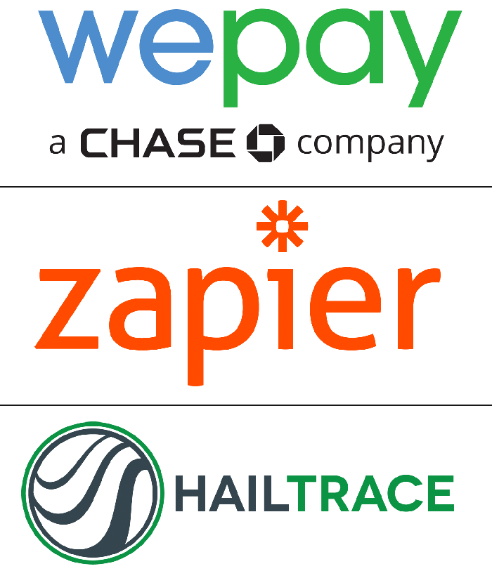 jobnimbus-wepay-zapier-hailtrace