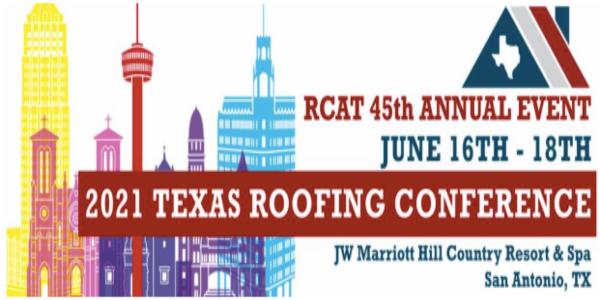 RCAT Texas Roofing Conference Rescheduled