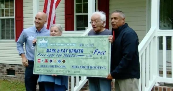 RCS Vietnam Veteran Receives Roof