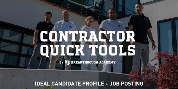 Breakthrough Academy Contract Quick Tools