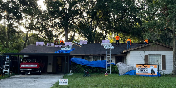 RCS Free Donated Roof to Veteran