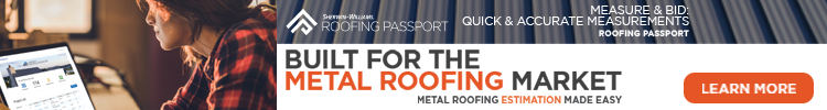 Sherwin-Williams - Banner Ad - Roofing Passport