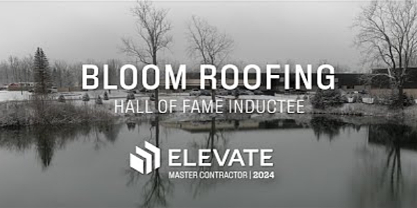 Elevate Celebrating Bloom Roofing’s induction into the Elevate Hall of Fame!