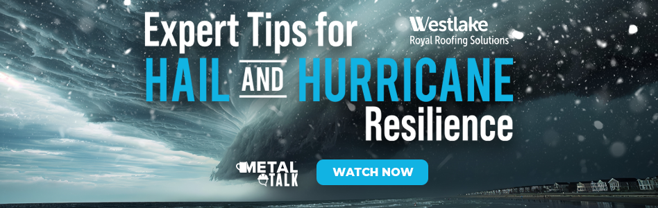 Westlake - Billboard Ad - Expert Tips for Hail and Hurricane Resilience (MetalTalk on-demand)