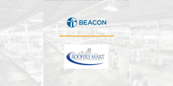 Beacon announces acquisition of Roofers Mart of southern California
