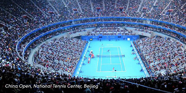 California Supporting athletes in three major tennis tournaments