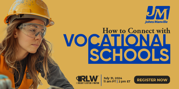 Johns Manville - How to Connect with Vocational Schools (RLW)