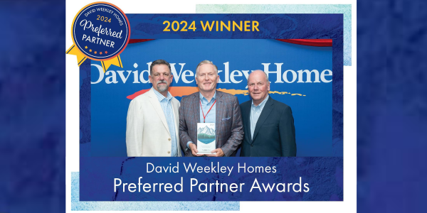 SRS -  David Weekley Homes announces 2024 National Preferred  Partners