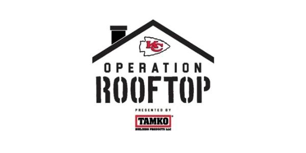 TAMKO and the Kansas City Chiefs launch operation rooftop