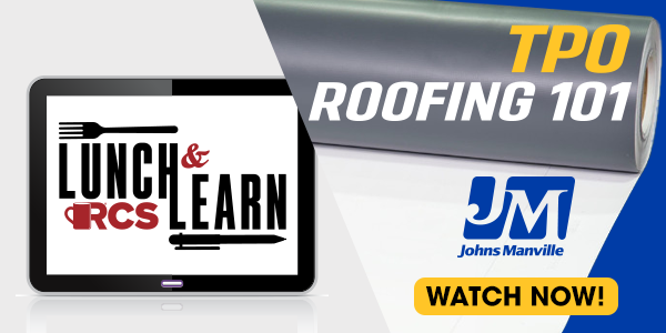 Johns Manville - TPO Roofing 101 Lunch & Learn