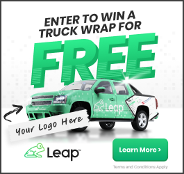 Leap - Sidebar - Truck Wrap - Aug 