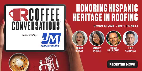 Coffee Conversations - Honoring Hispanic Heritage in Roofing (Sponsored by Johns Manville)