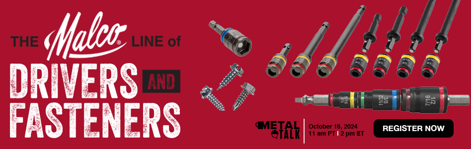 Malco Tools - Billboard Ad - Oct MetalTalk Register