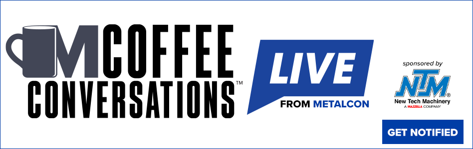 Coffee Conversations Live at METALCON billboard Ad Notify me