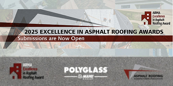 Polyglass - Calling all roofing contractors: Submit your projects for ARMA’s 2025 Excellence in Asphalt Roofing Awards