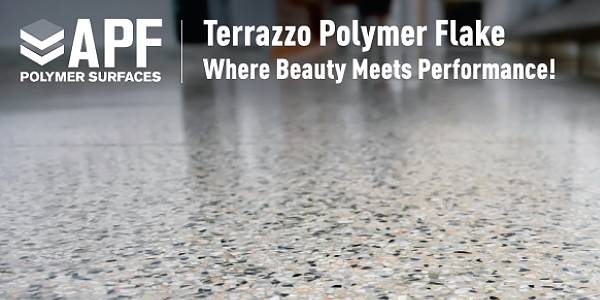 APF Polymer Surfaces expands decorative systems with the launch of Terrazzo Polymer Flakes