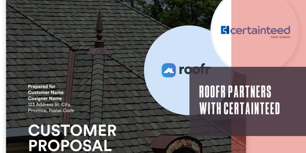 Roofr partners with CertainTeed to streamline contractors’ businesses