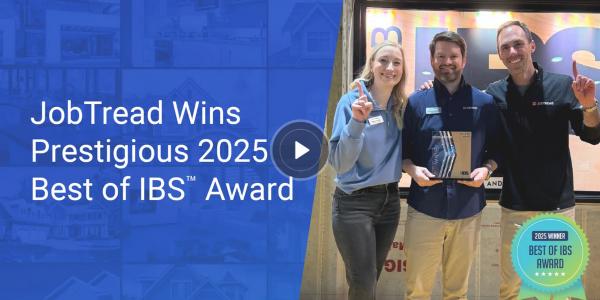 JobTread Wins Prestigious Best of IBS™ Award at IBS 2025