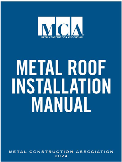 MCA - Metal Roof Installation Manual