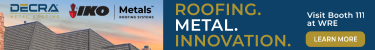 Decra Metal Roofing - Banner Ad - WRE 2026 Decra Metal Roofing - Banner Ad - WRE 2026